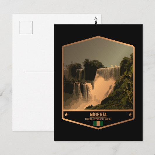 ナイジェリア ポストカード (正面/裏面)