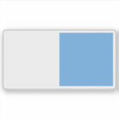 ナイジェリア，河川州国旗 シール (正面)