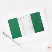 ナイジェリア 長方形シール (封筒)