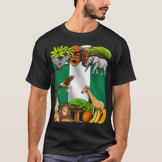 ナイジェリア Tシャツ (正面)