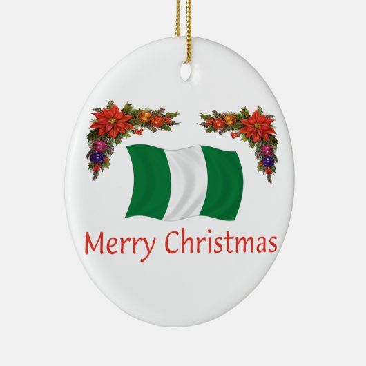 ナイジェリアChristms セラミックオーナメント (右)