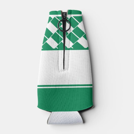 ナイジェリパーソナライズされたアハッピーファーザーズカスタムデイ ボトルクーラー (裏面)