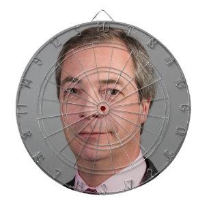 ナイジェルFarage ダーツボード