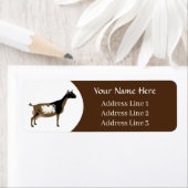 ナイジパーソナライズされたェリア矮乳乳製ヤギ ラベル (インサイチュ)