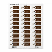 ナイジパーソナライズされたェリア矮乳乳製ヤギ ラベル (フルシート)