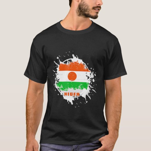 ナイジャースプラッシュ Tシャツ (正面)