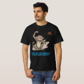 ナイジャ ハッスル モンキー Tシャツ - 運命の引用 (正面フル)