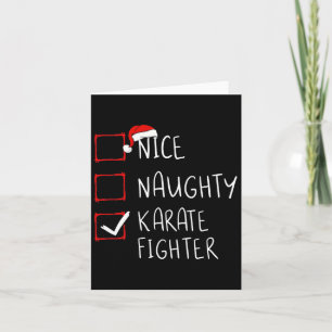 ナイスいけな空手戦闘機リストChristmas Santa C カード