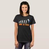 ナイスウェイクボードwakeboarder wakeboard 3 tシャツ (正面フル)