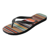 ナイスカラフルストライプ ビーチサンダル (アングル)