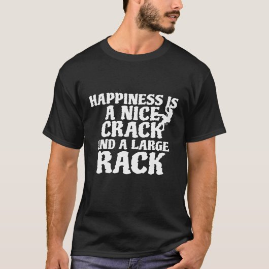 ナイスクラックロック登山 Tシャツ (正面)