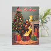 ナイスクリスマスカード – ファイリーおもしろいB シーズンカード (スタンド正面)