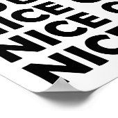 ナイスゲーおもしろいムポスター ポスター (角)