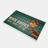 ナイスシューズ今すぐ取る"emオフ ドアマット (アングル)