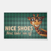 ナイスシューズ今すぐ取る"emオフ ドアマット (正面)