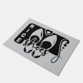 ナイスシューズ ドアマット (アングル)