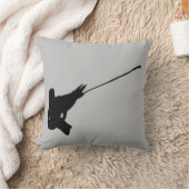 ナイスショット！ジャクソンのカメレオンシルエット クッション (ブランケット)