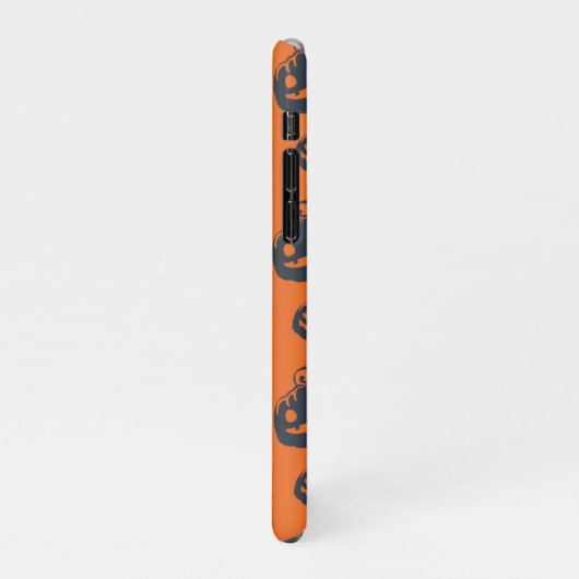 ナイススケアパンプキンズ顔ハロウィーン日 iPhoneケース (左側)