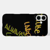 ナイスデイより良いナイトライフ大きなギフトケース Case-Mate iPhoneケース (裏面 (横))