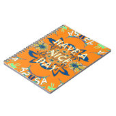 ナイスデイビューティフルベビーダークピンクフローラシェードa ノートブック (左側)