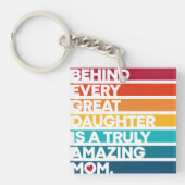 ナイスデザイン表現文字母の日 キーホルダー (正面)