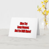 ナイストライ肺癌…… カード (黄色い花)