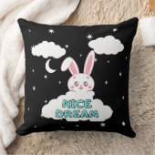 ナイスドリームバニーナイトスカイ装飾用クッション クッション (ブランケット)