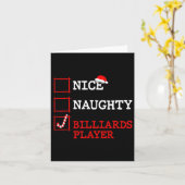 ナイスビリいけなヤード選手クリスマスサンタク カード (黄色い花)