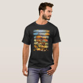ナイスフィッシュ魚釣り心拍 Tシャツ (正面フル)