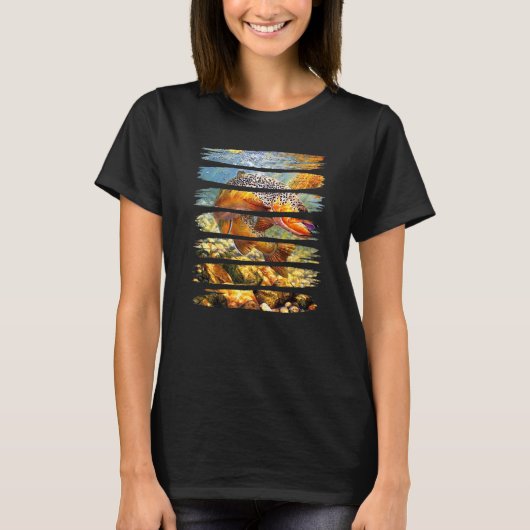 ナイスフィッシュ魚釣り心拍 Tシャツ (正面)