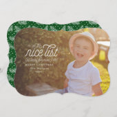 ナイスフォーナウホリおもしろいデーフォトカード シーズンカード (正面/裏面)