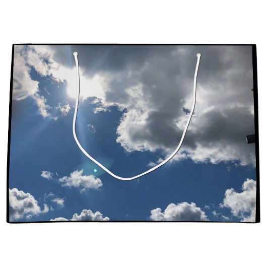 ナイスブライトの日 ラージペーパーバッグ (正面)