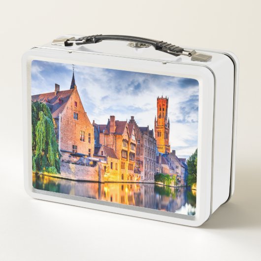 ナイスホワイトボックスブルージュ メタルランチボックス (裏面)