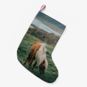 ナイスホース スモールクリスマスストッキング (正面 (吊り時))