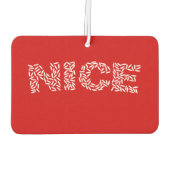 ナイスライス カーエアーフレッシュナー (裏面)