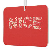 ナイスライス カーエアーフレッシュナー (左)