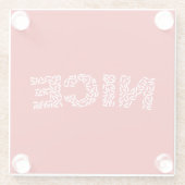 ナイスライス ガラスコースター (裏面)