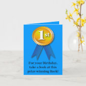 ナイスラックおもしろいユーモア誕生日サプライズ・ジョーク カード (黄色い花)