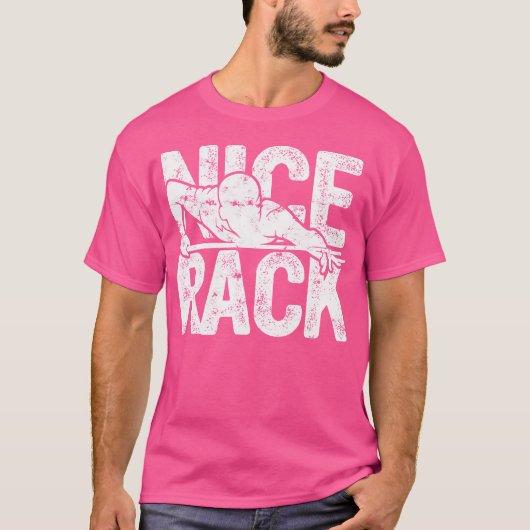 ナイスラックビリヤード Tシャツ (正面)