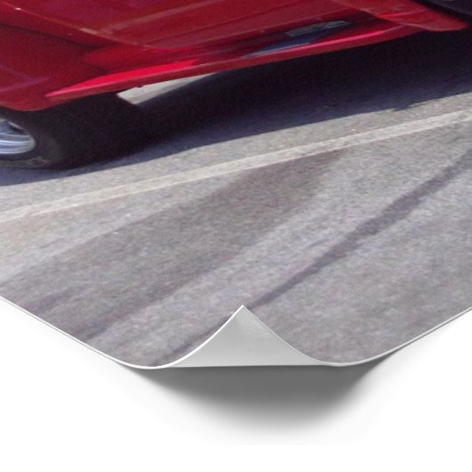 ナイスレッド ポスター (角)