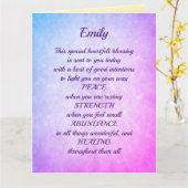 ナイスワスタイリッシュードが回復に役立つグリーティングカード カード (黄色い花)