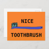 ナイス歯ブラシ ポストカード (正面/裏面)