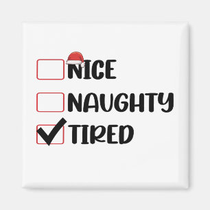 ナイス ネイティ バテた クリスマス リスト クリスマス サンタクロース マグネット