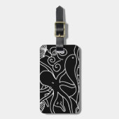 ナイターパーソナライズされたスイミングラゲッジタグ ラゲッジタグ (正面縦)