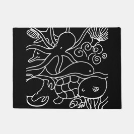 ナイター・スイミング ドアマット