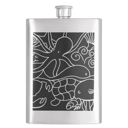 ナイター・スイミング フラスク (正面)