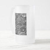 ナイター・スイミング フロストグラスビールジョッキ (正面左)