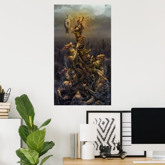 ナイター ポスター (ホームオフィス)