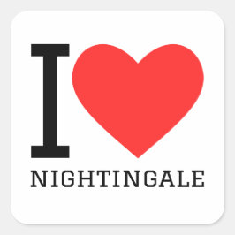 ナイチンゲールが大好き スクエアシール