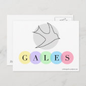 ナイチンゲールハガキ ポストカード (正面/裏面)